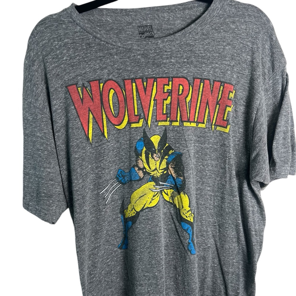 Wolverine Mens Marvel Distressed Gray T-Shirt XL Bundle I have more to sell